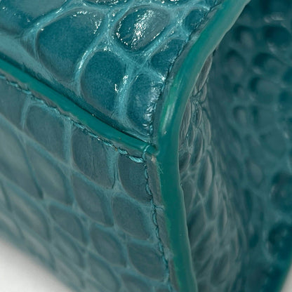Balenciaga Hourglass XS Handbag 2-Way Leather Green — view 3