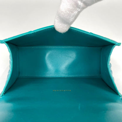 Balenciaga Hourglass XS Handbag 2-Way Leather Green — view 7