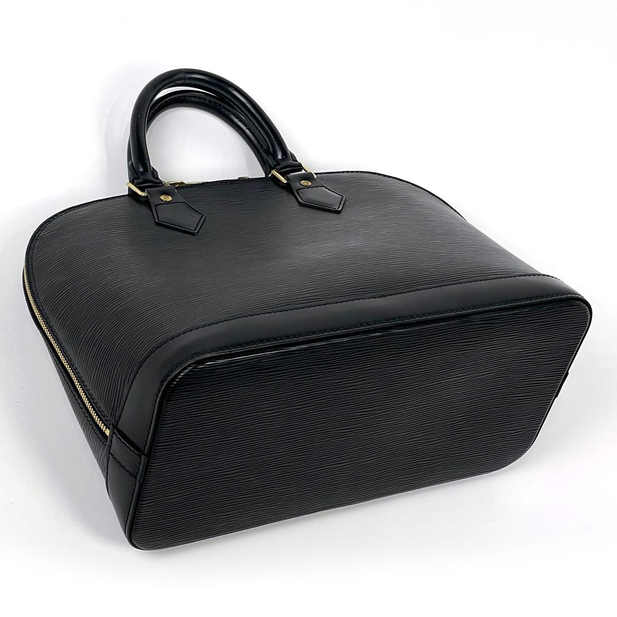 Louis Vuitton Alma Handbag Epi Noir — view 2