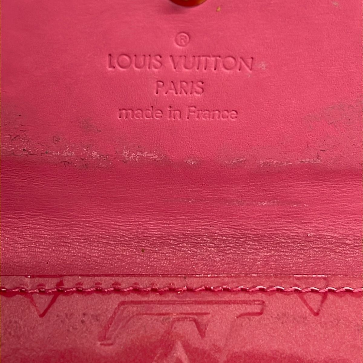 Louis Vuitton Hook Wallet Monogram Vernis Porte-Monnaie Billets Carte Cles — view 5