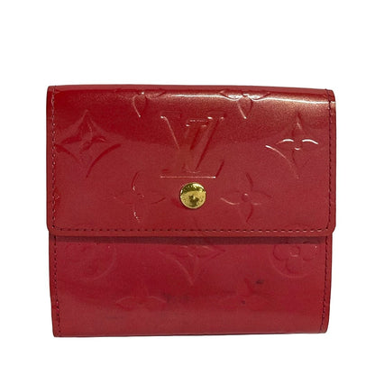 Louis Vuitton Hook Wallet Monogram Vernis Porte-Monnaie Billets Carte Cles