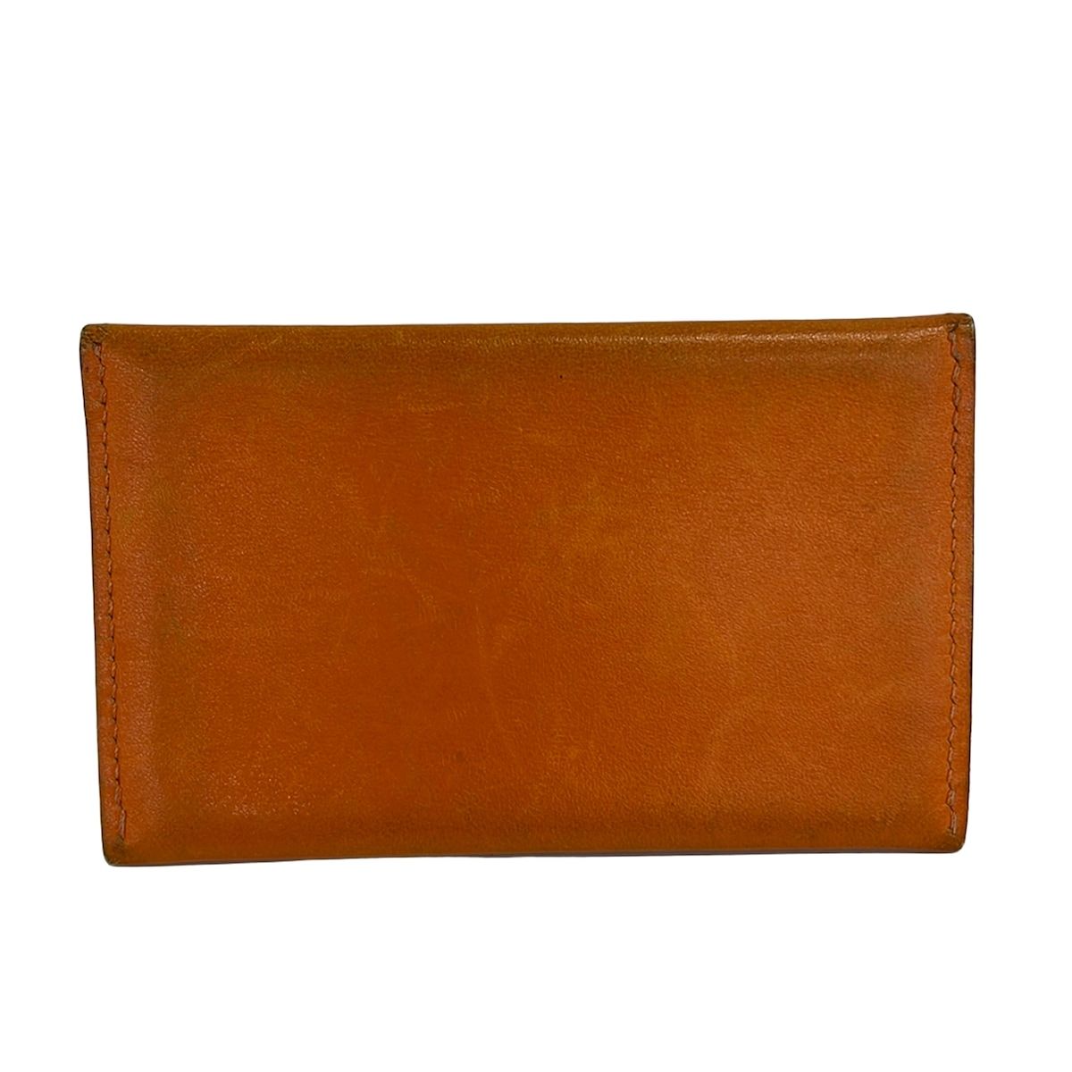 Hermes Card Case Envelope Orange