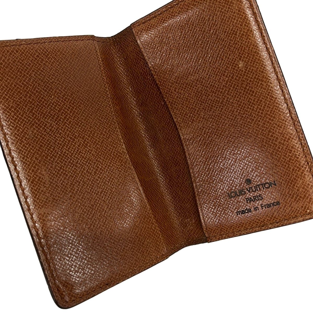 Louis Vuitton Card Case Monogram Pochette Carte de Visite — view 3