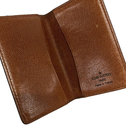 Louis Vuitton Card Case Monogram Pochette Carte de Visite — view 3
