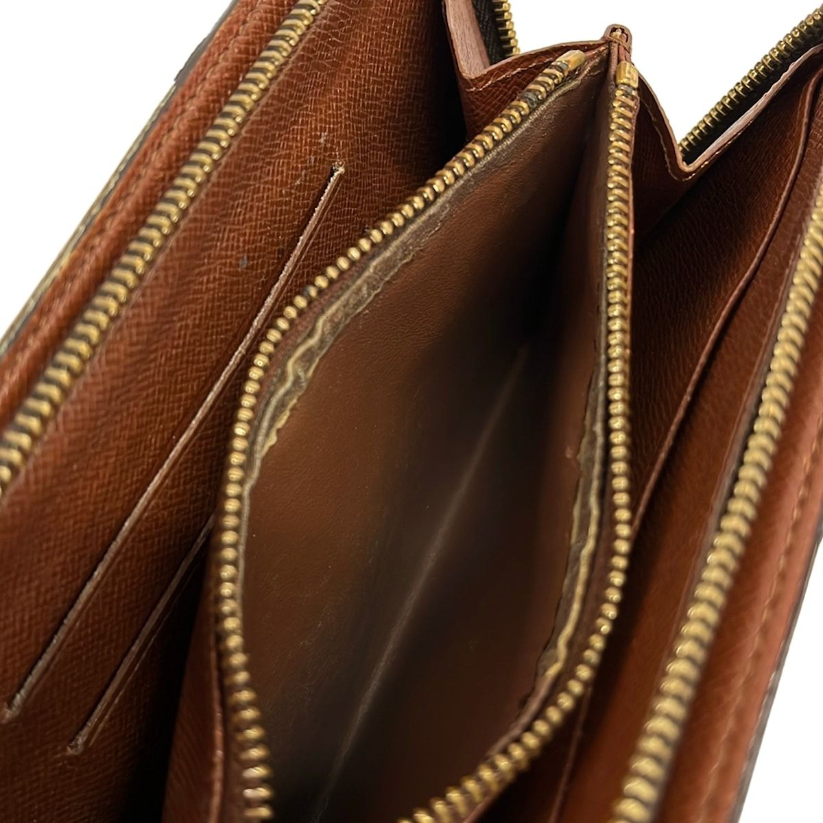 Louis Vuitton Wallet Monogram Porto Monet Zip Leather — view 4