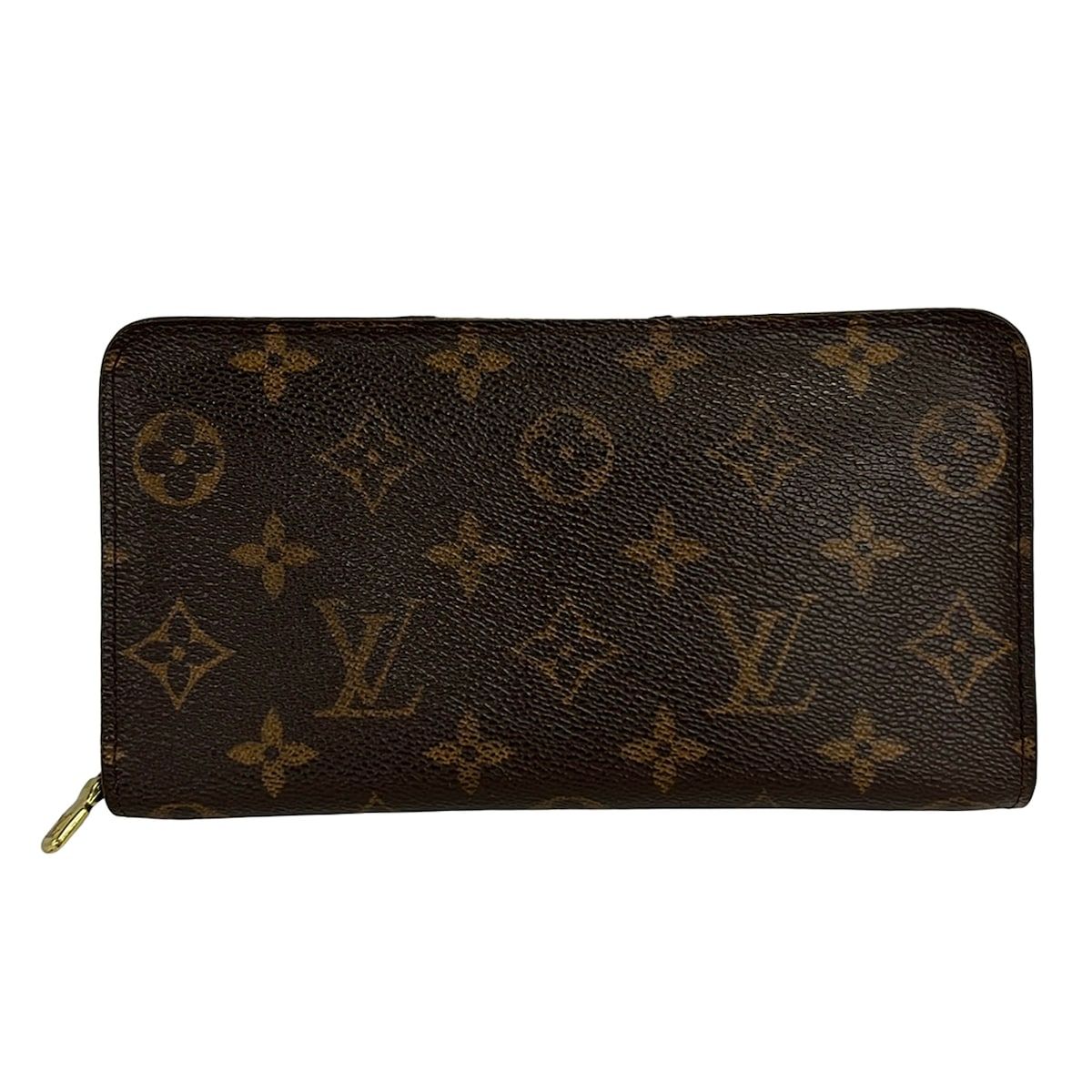 Louis Vuitton Wallet Monogram Porto Monet Zip Leather