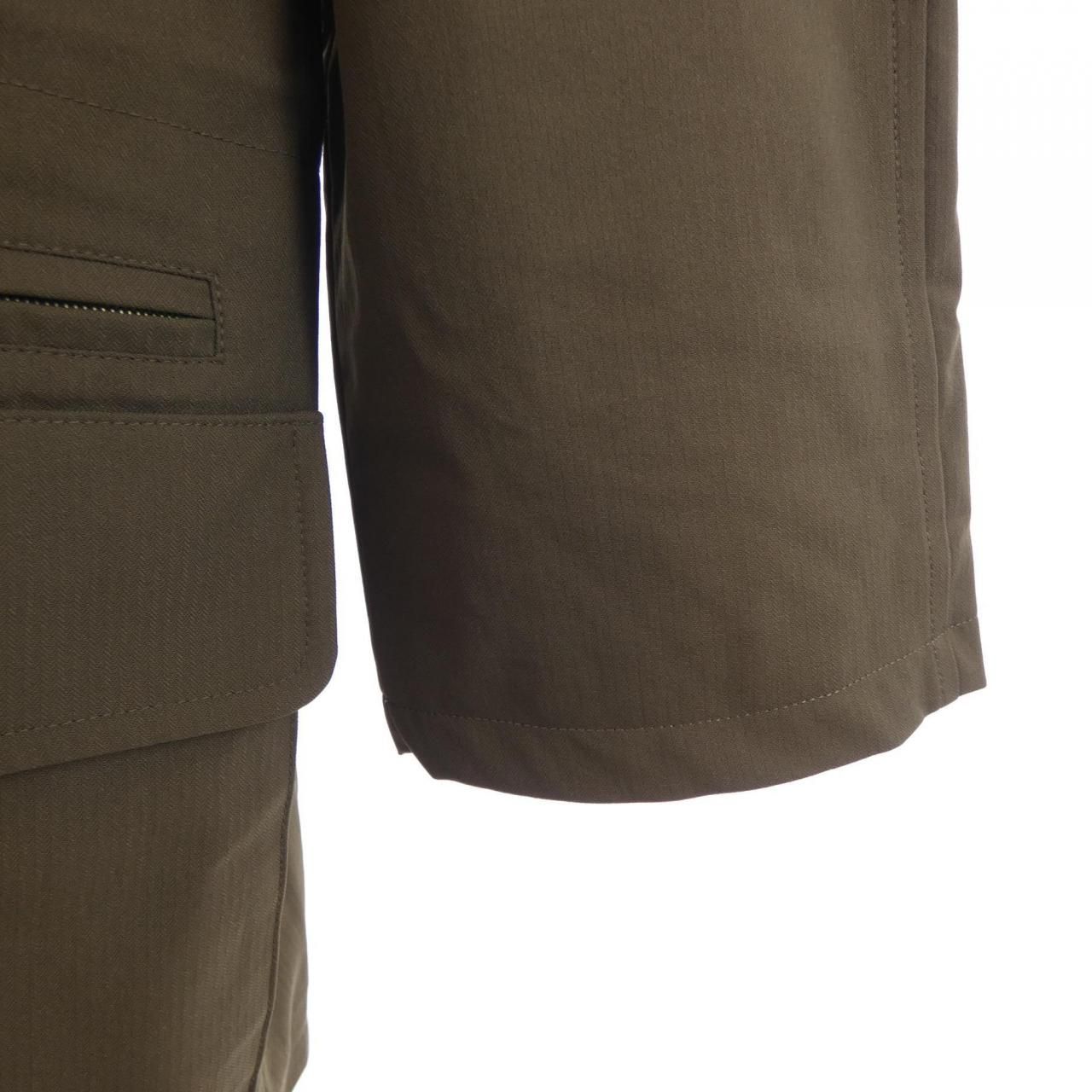 Hermes Coat Khaki — view 8