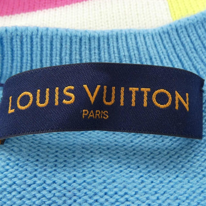 Louis Vuitton LV Distorted Giant Damier Crew Neck Knit Sweater — view 4
