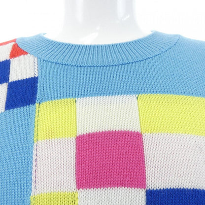 Louis Vuitton LV Distorted Giant Damier Crew Neck Knit Sweater — view 5