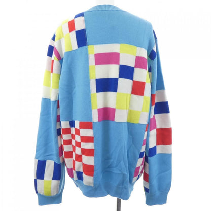 Louis Vuitton LV Distorted Giant Damier Crew Neck Knit Sweater — view 2