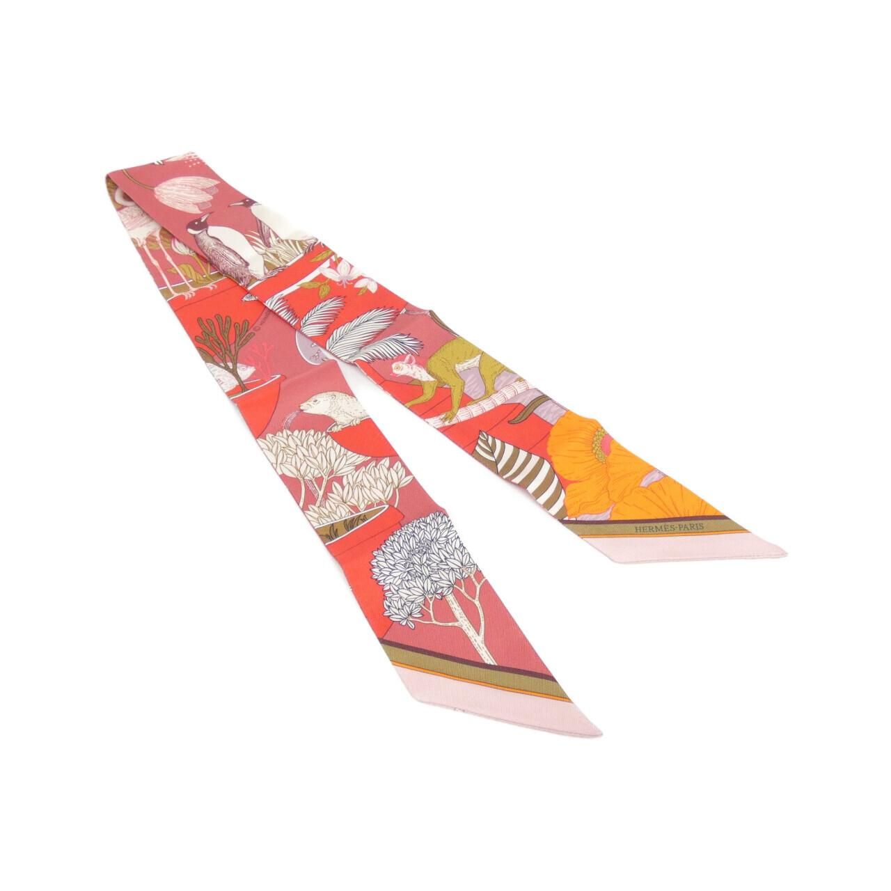 Hermes Precious Paradise Twilly Scarf