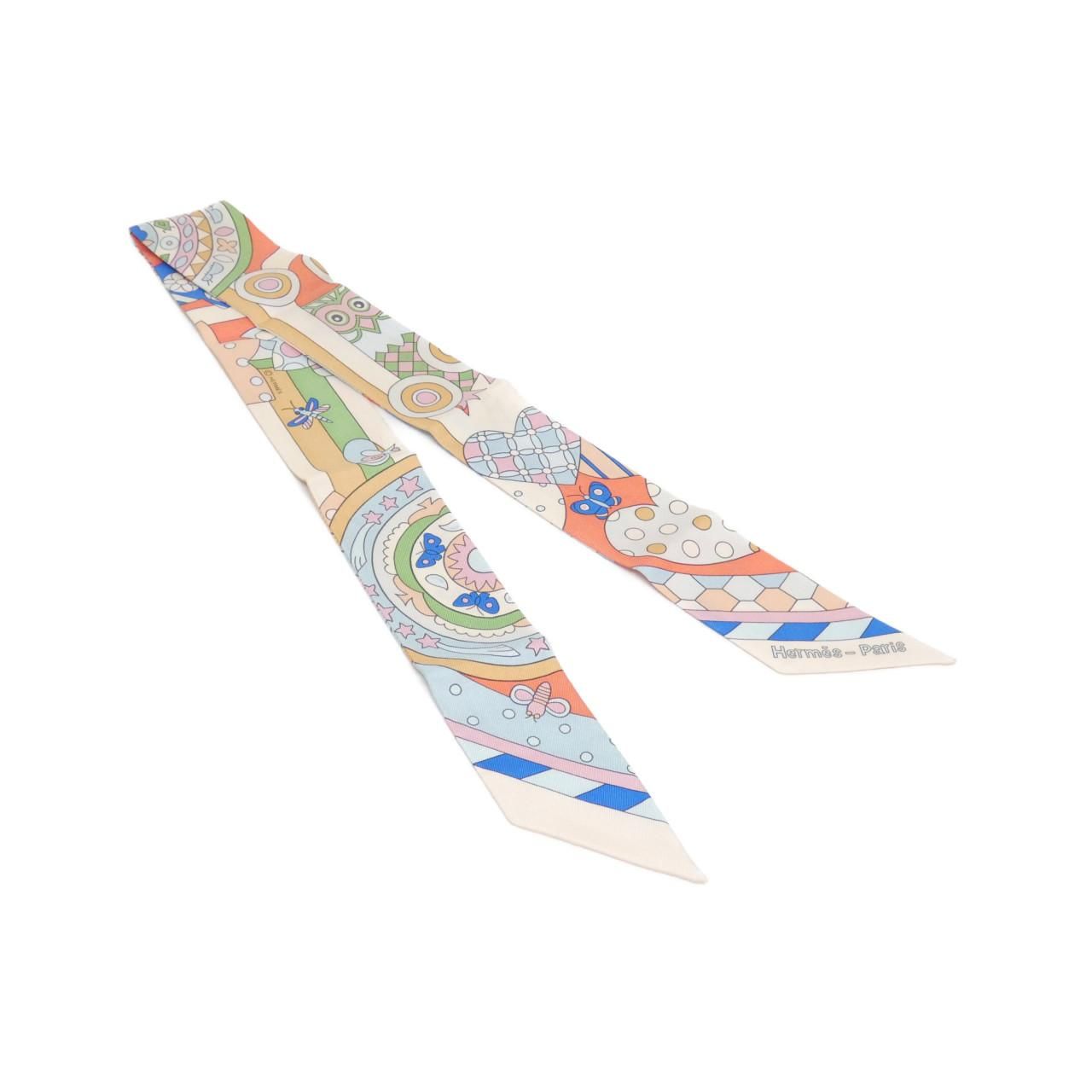 Hermes les Murmures de la Foret Twilly S Scarf