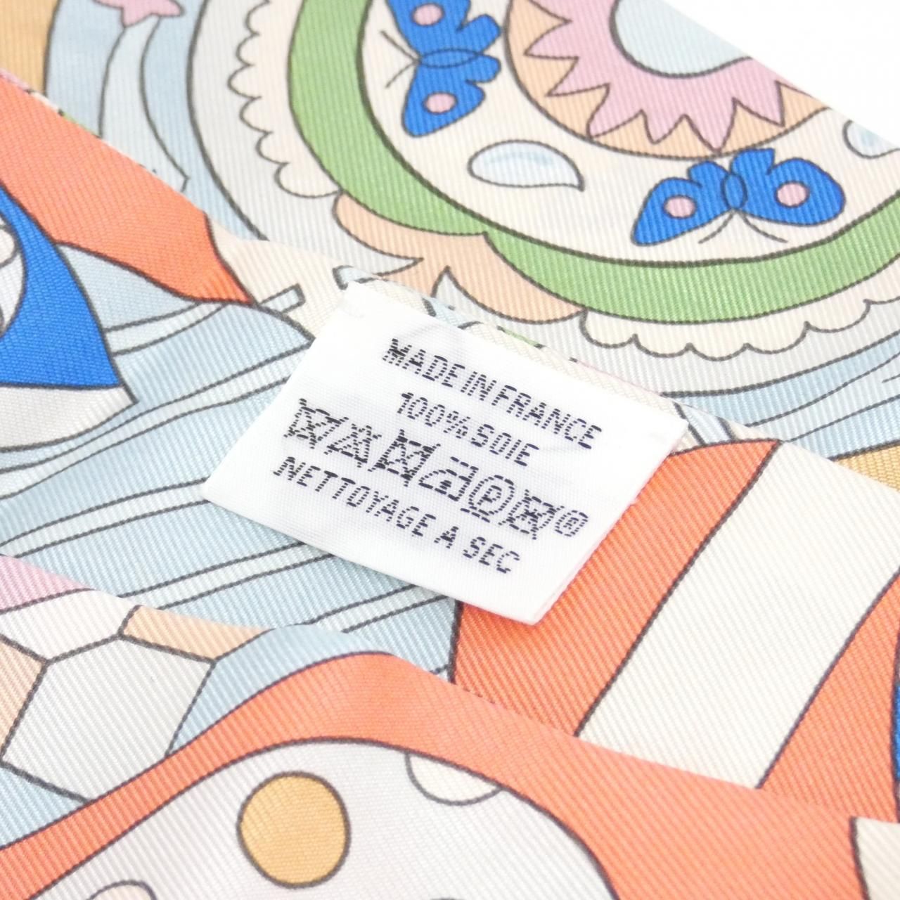 Hermes les Murmures de la Foret Twilly S Scarf — view 5