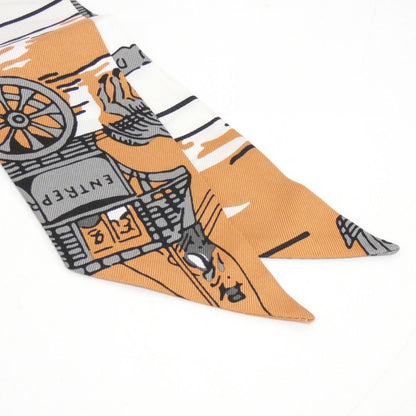 Hermes Jeu Des Omnibus Et Dames Twilly S Scarf — view 2