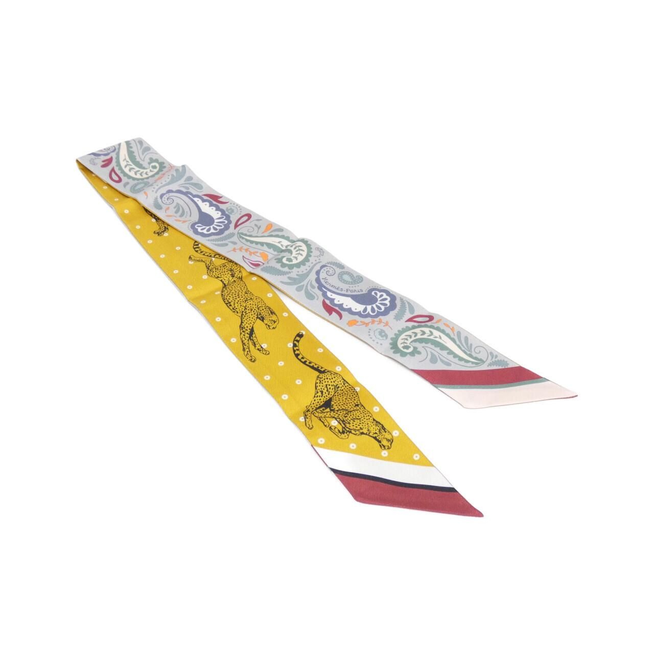 Hermes Guepards Bandana Twilly S Scarf