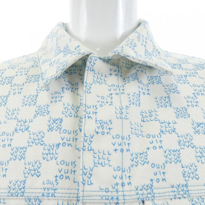 Louis Vuitton Landscape Short Sleeve Denim Shirt — view 5