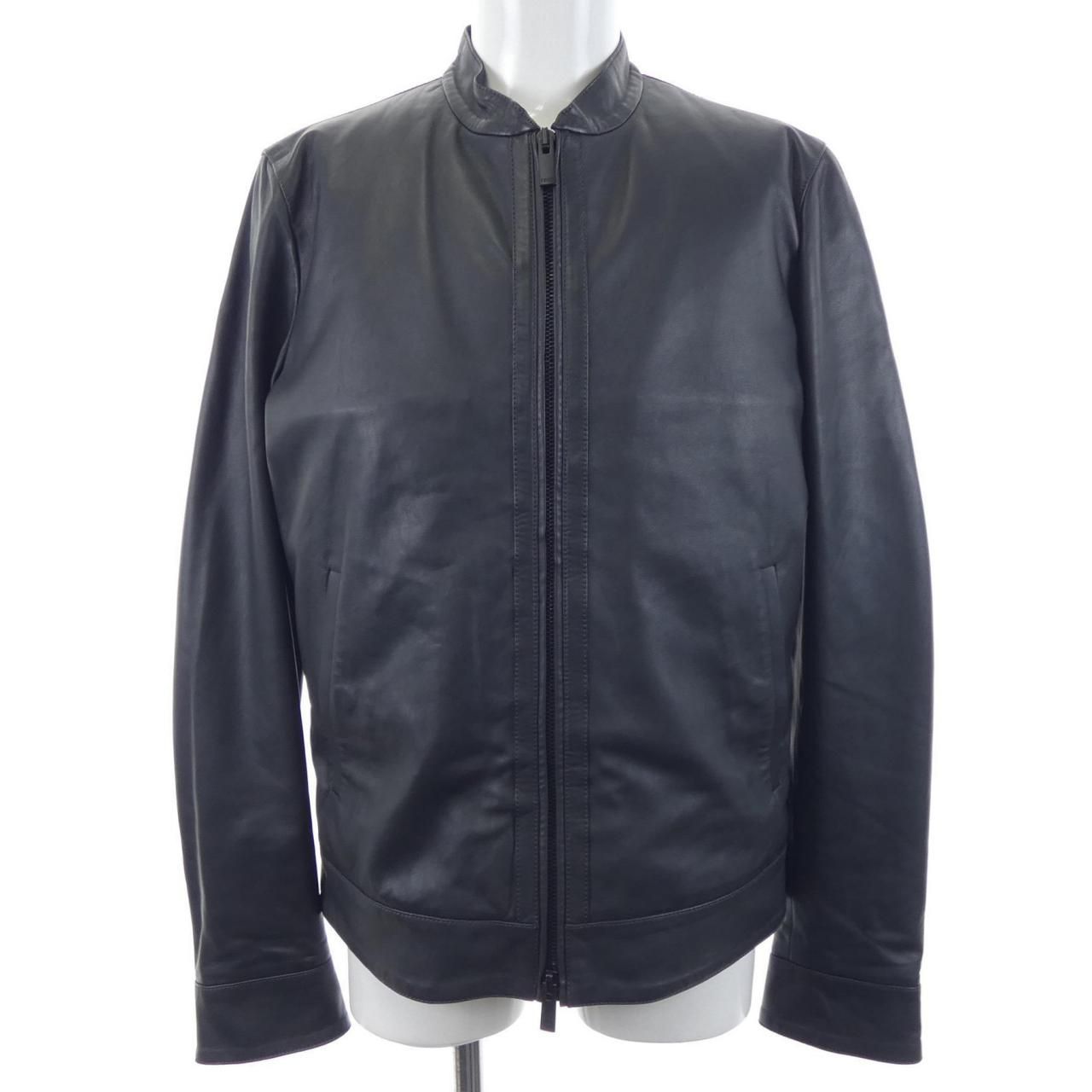 Fendi Fpg 314 Leather Jacket