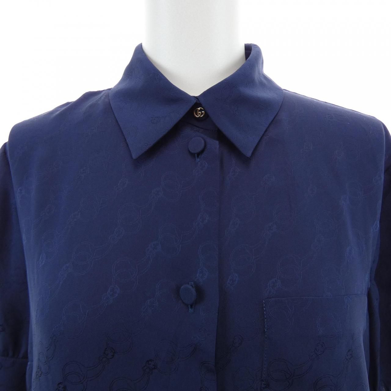 Gucci S Shirt Navy — view 5