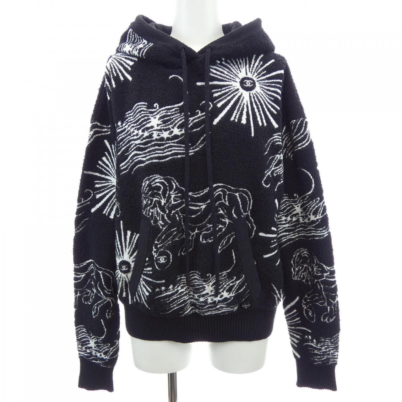 Chanel 22c Hoodie Black