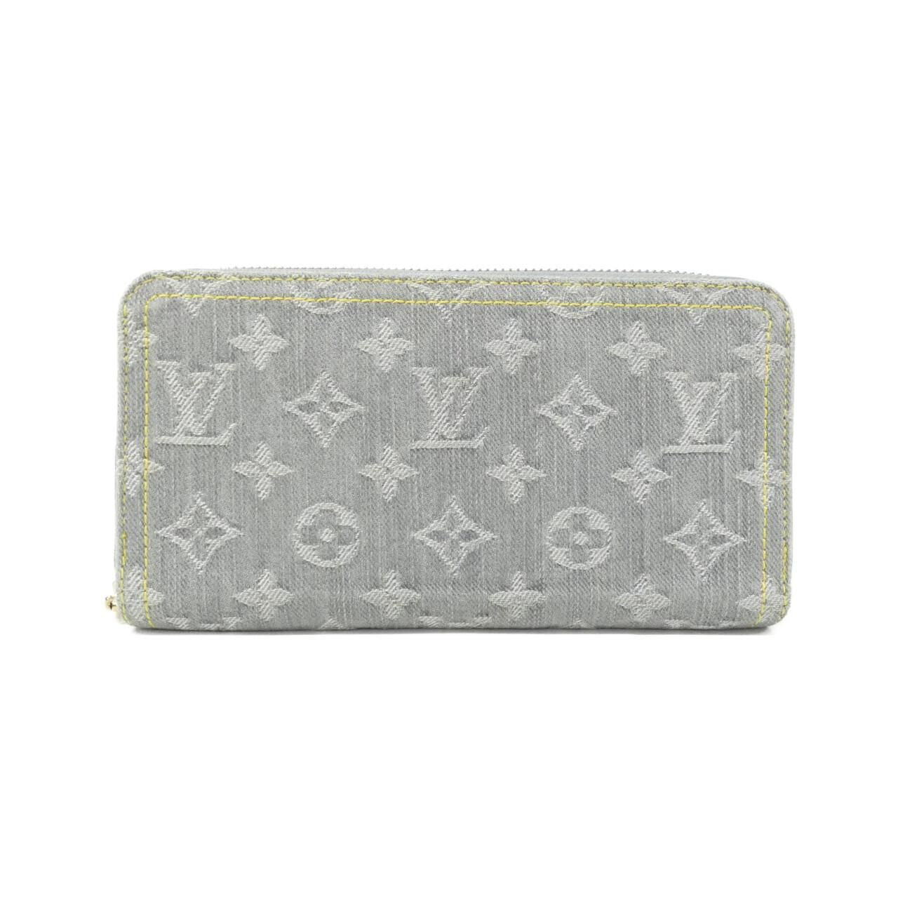 Louis Vuitton Monogram Denim Zippy Wallet