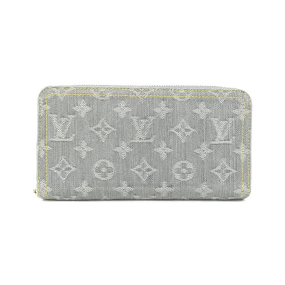 Louis Vuitton Monogram Denim Zippy Wallet