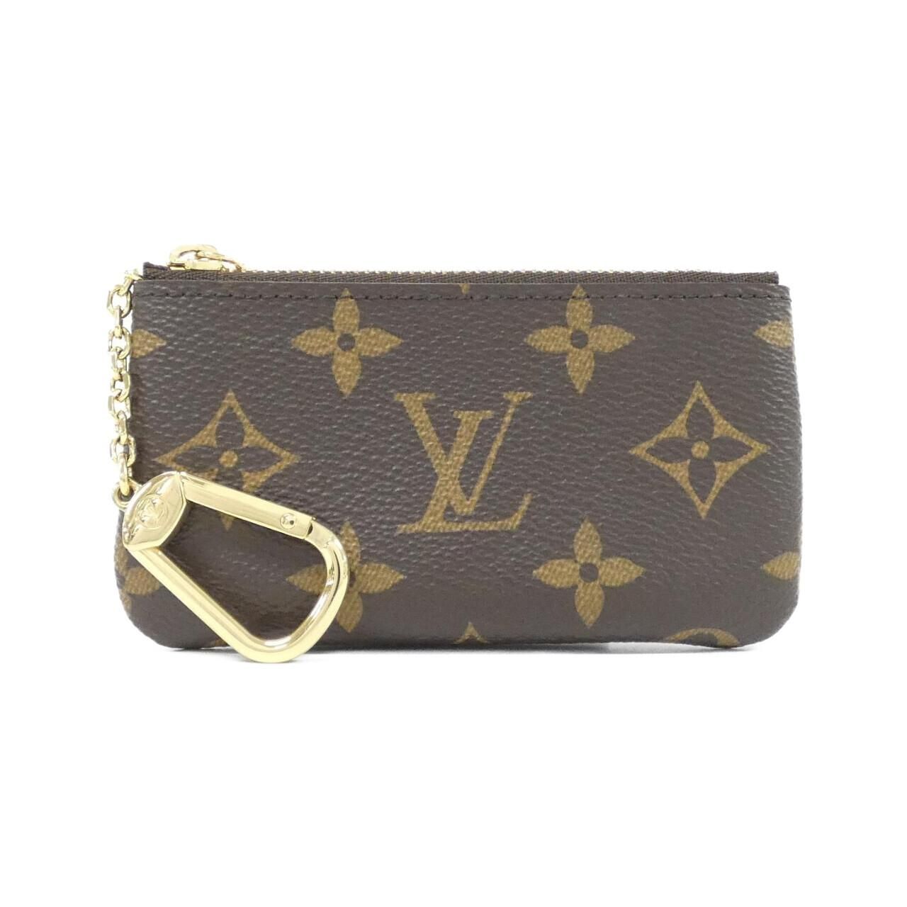 Louis Vuitton Monogram Pochette Cles Coin & Key Case Key Holder