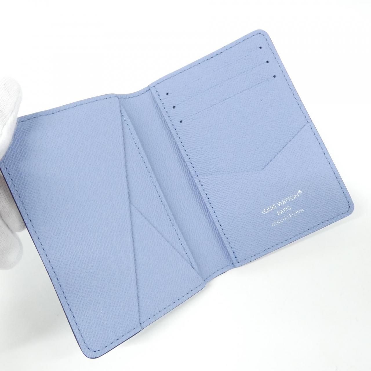 Louis Vuitton Taiga Llama Organizer de Poche Card Case — view 3