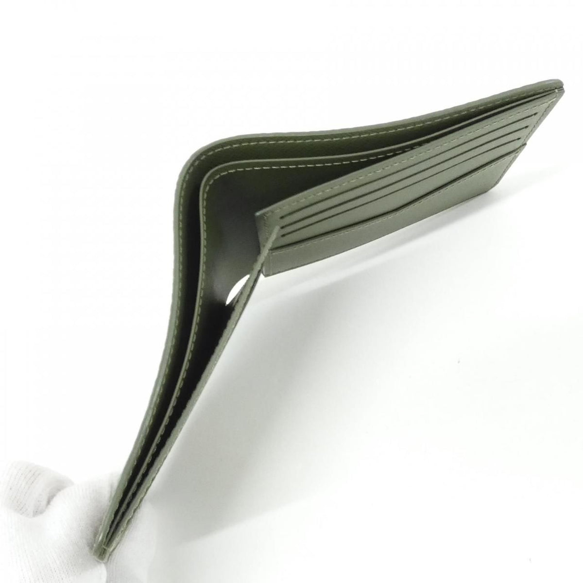 Louis Vuitton Damoflage Portefeuille Calfskin Billfold Wallet — view 4