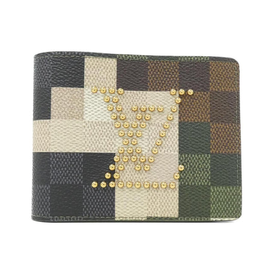 Louis Vuitton Damoflage Portefeuille Calf Billfold Wallet