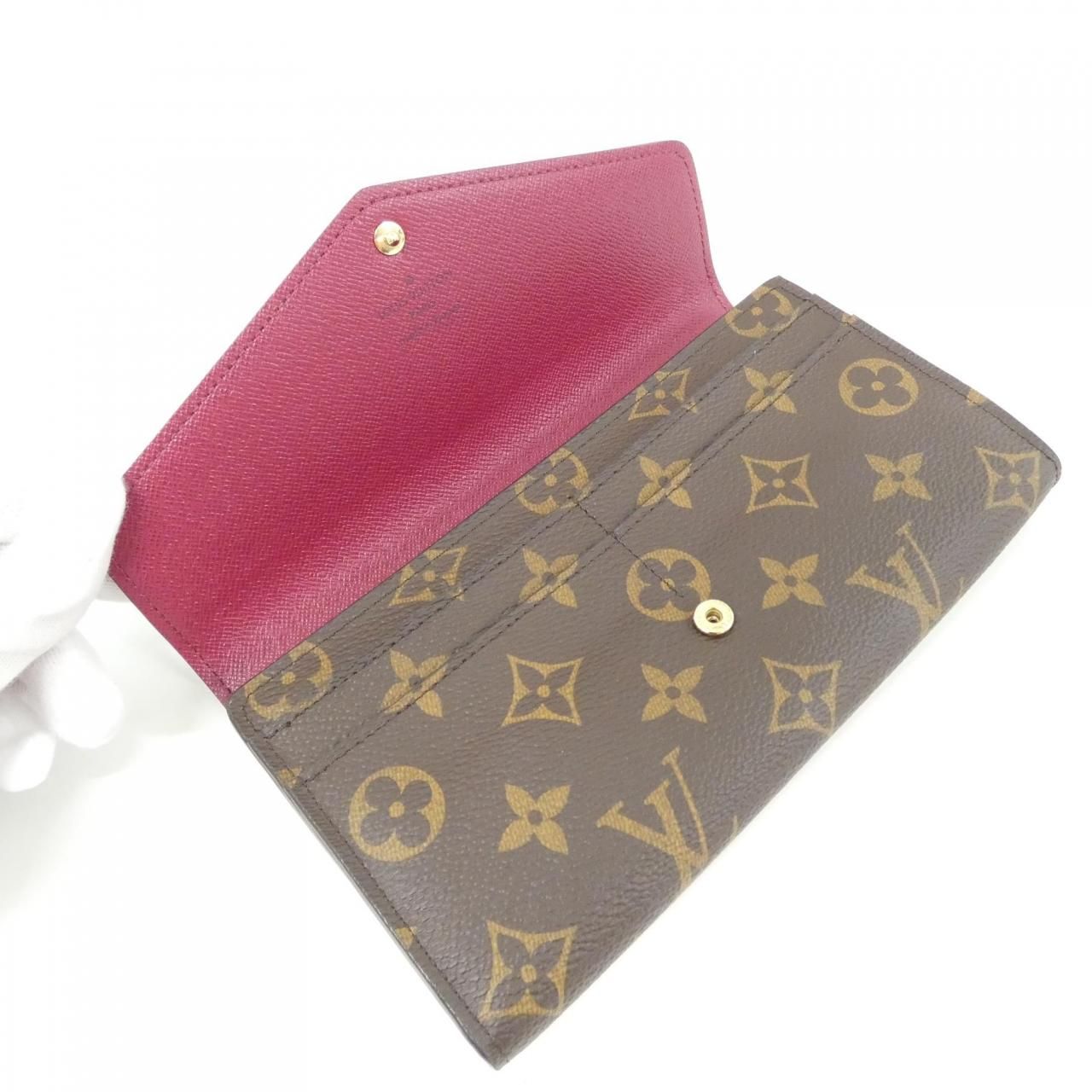 Louis Vuitton Monogram Portefeuille Sarah Wallet — view 5