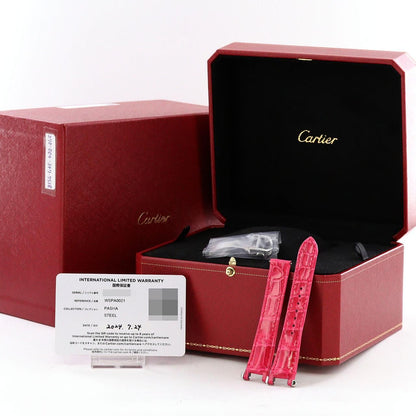 Cartier Pasha de Cartier SS Quartz Watch — view 8