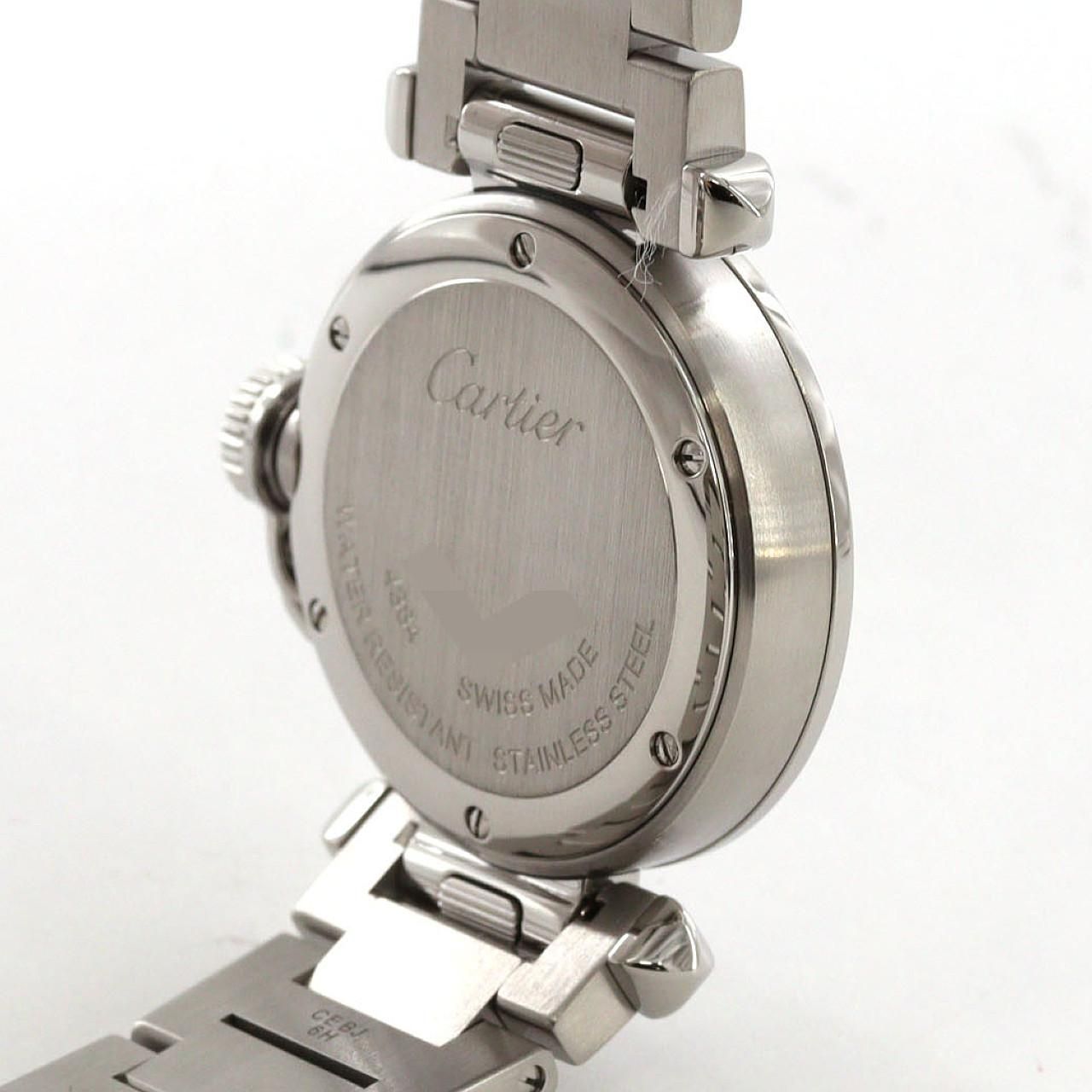 Cartier Pasha de Cartier SS Quartz Watch — view 6