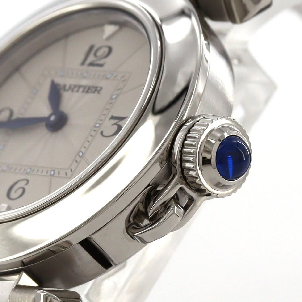 Cartier Pasha de Cartier SS Quartz Watch — view 4