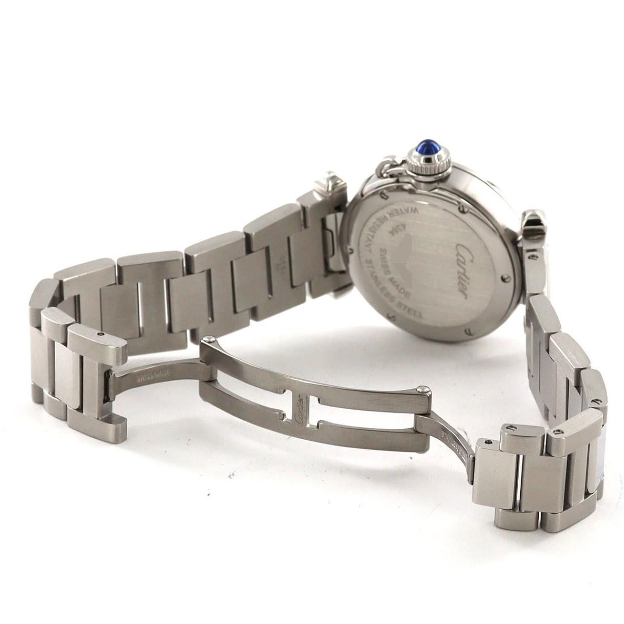 Cartier Pasha de Cartier SS Quartz Watch — view 7