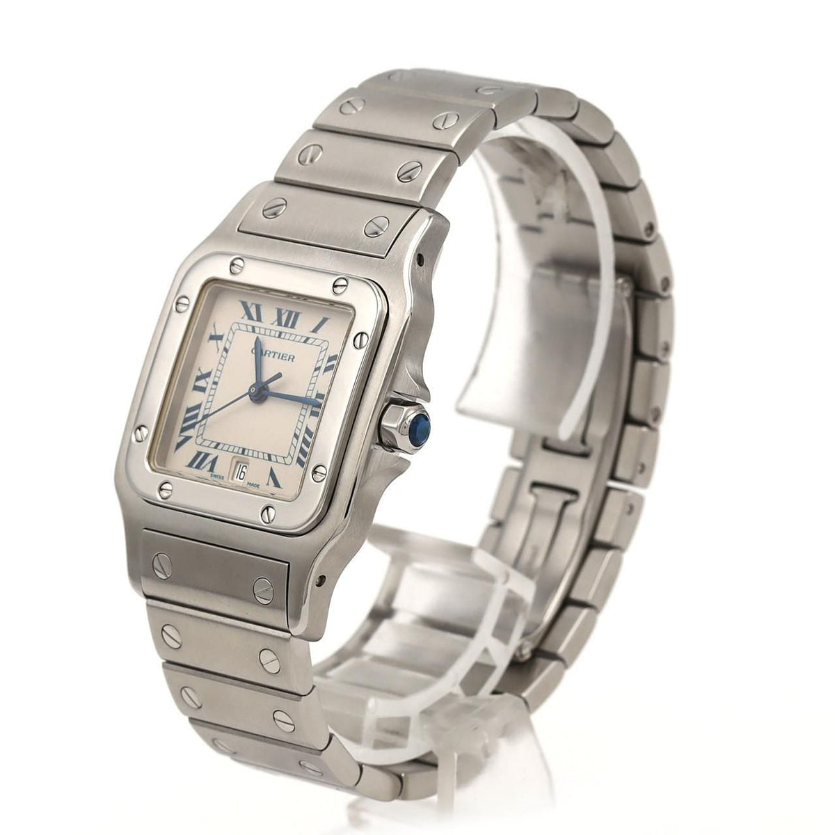 Cartier Santos Galbee LM SS Quartz Watch — view 2