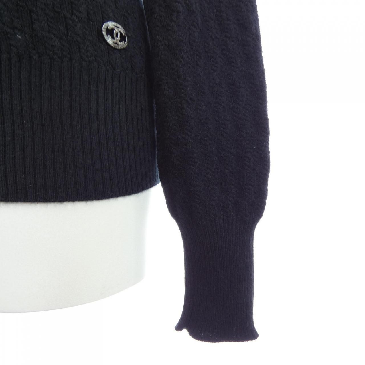 Chanel Knit Sweater Black — view 6