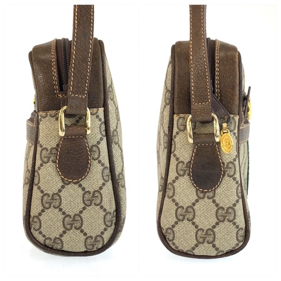 Gucci Vintage Sherry Line GG Supreme Canvas 010 378 Shoulder Bag Pochette — view 7