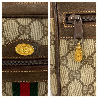 Gucci Vintage Sherry Line GG Supreme Canvas 010 378 Shoulder Bag Pochette — view 4