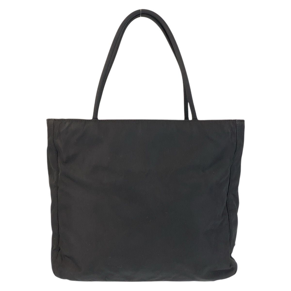 Prada Tessuto Black Silver Nylon Tote — view 2