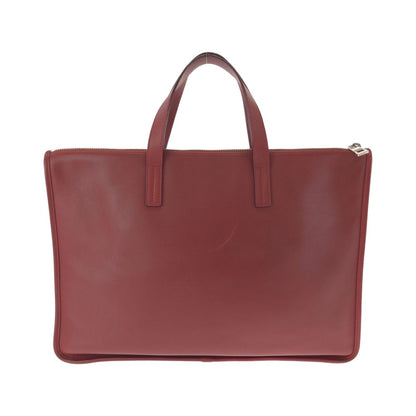 Loewe Anagram New Toledo Red Silver Leather Business Briefcase — view 2