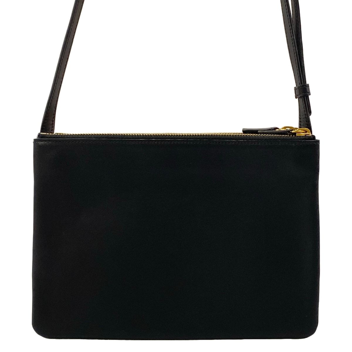 Celine Shoulder Bag Trio Large Black Lambskin — view 3