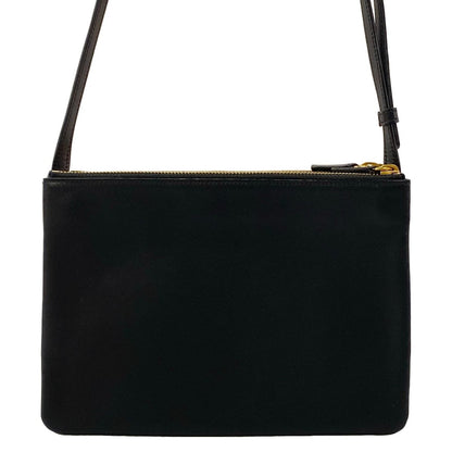 Celine Shoulder Bag Trio Large Black Lambskin — view 3
