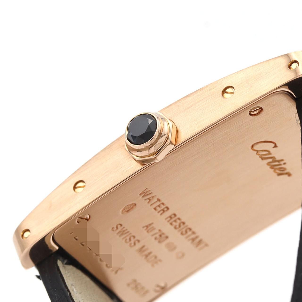Cartier Tank American SM PG RG Quartz Watch — view 3