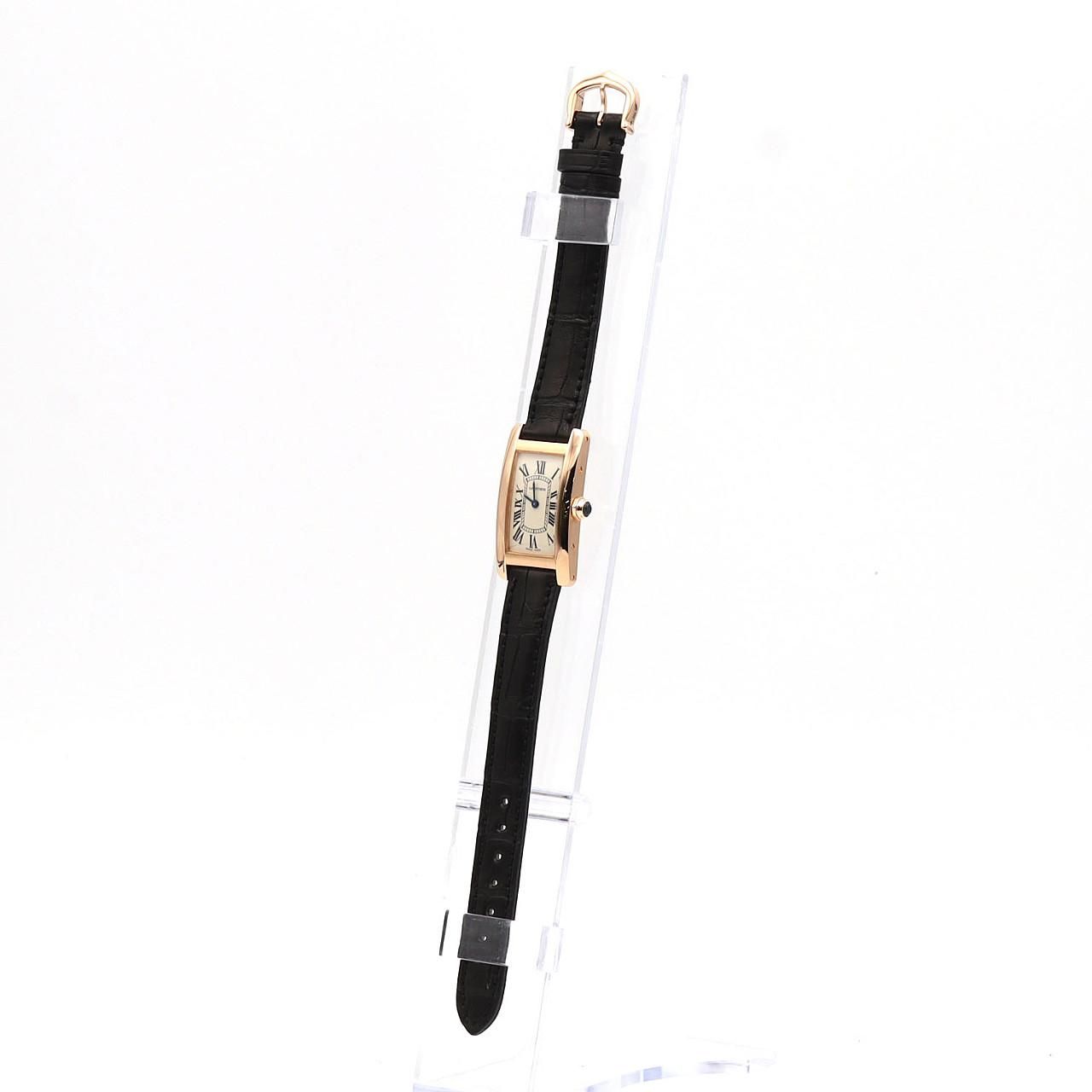 Cartier Tank American SM PG RG Quartz Watch — view 2