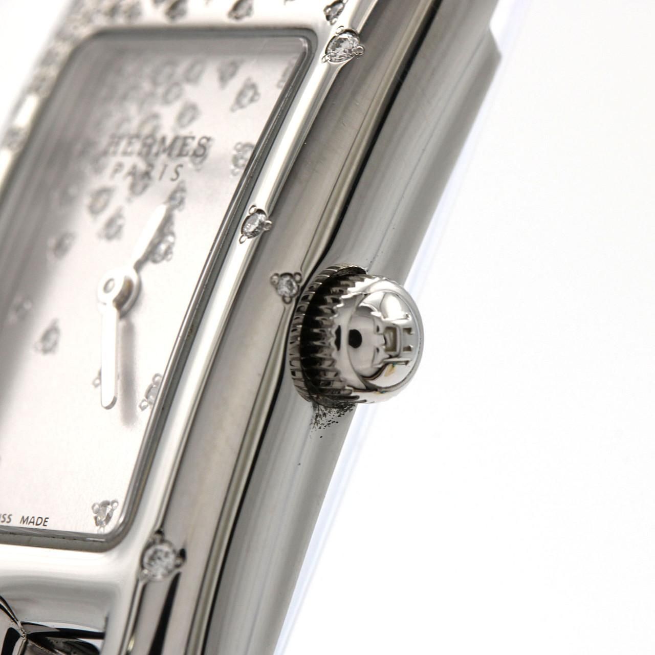 Hermes Nantucket Jete Dearman SS Quartz Watch — view 3