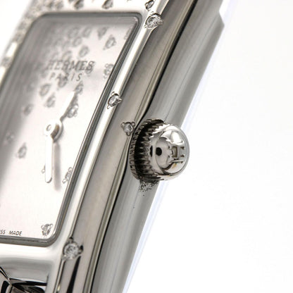 Hermes Nantucket Jete Dearman SS Quartz Watch — view 3