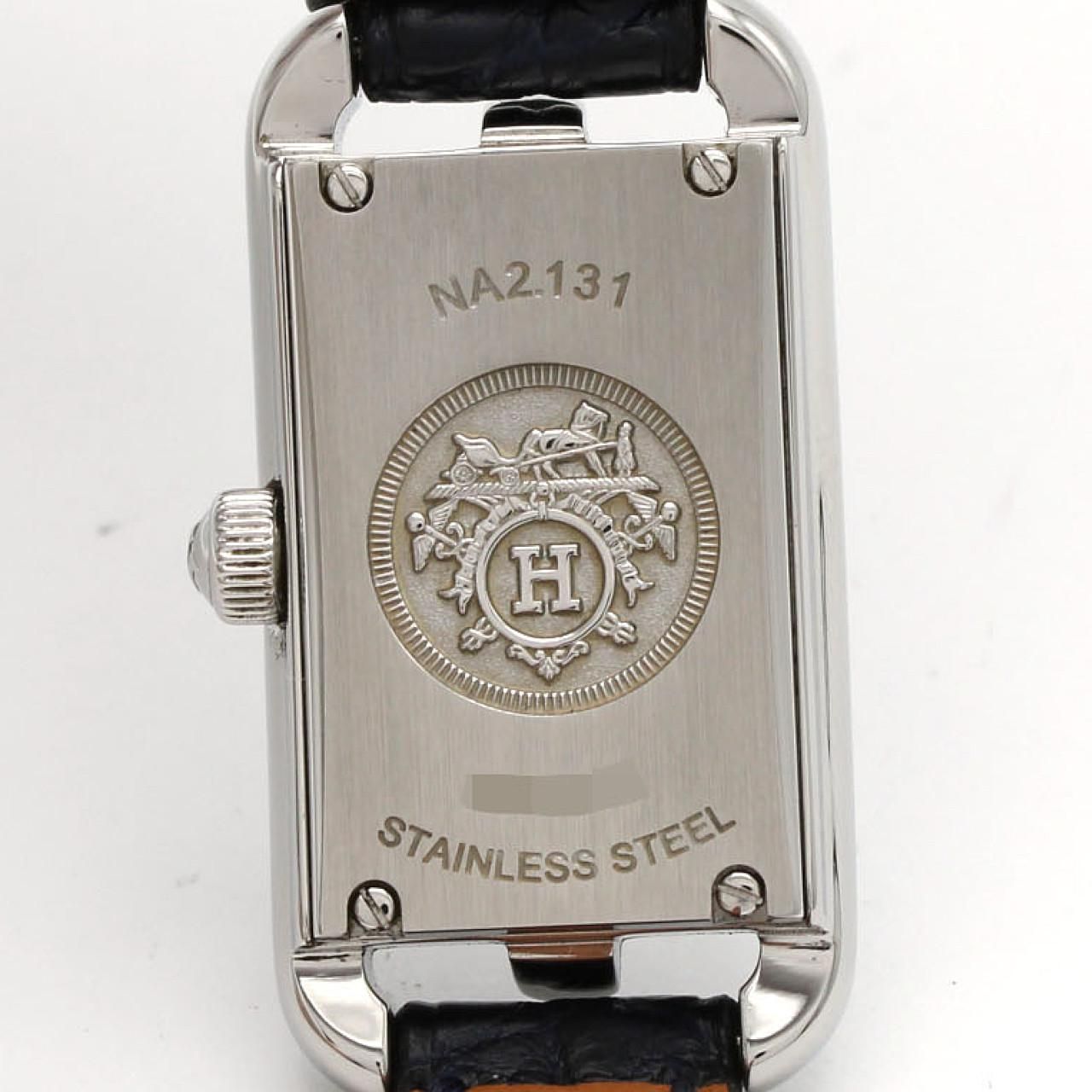 Hermes Nantucket Jete Dearman SS Quartz Watch — view 5