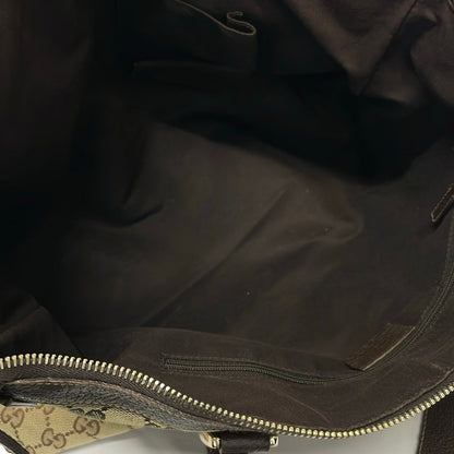 Gucci Shoulder Bag Abbey GG Pattern Beige Brown Leather — view 7