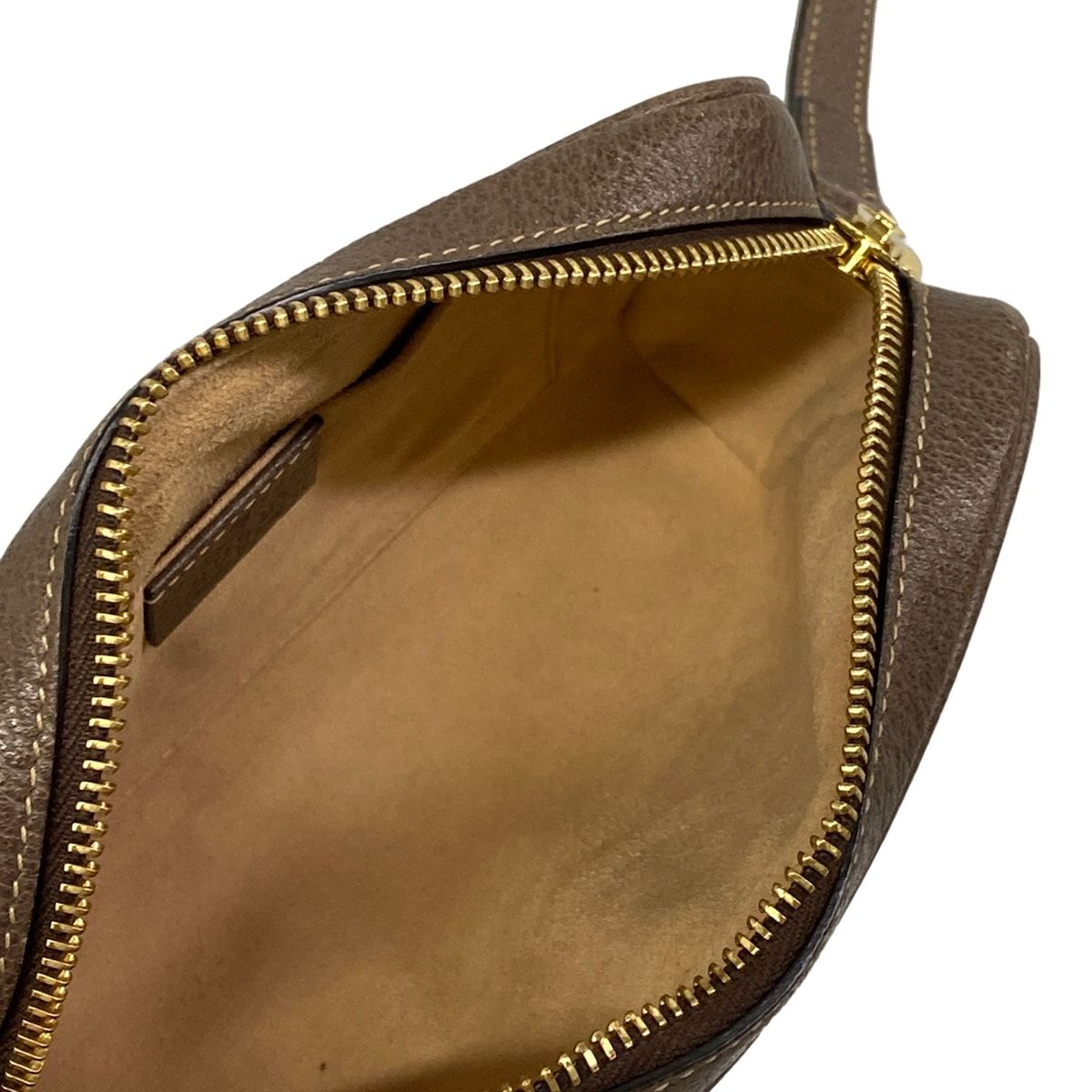 Gucci Shoulder Bag Ophidia Dark Brown Multi Leather — view 7