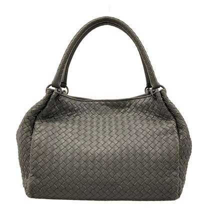 Bottega Veneta Tote Parachute Dark Gray Leather